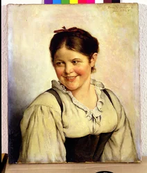 Ein Landmädchen, 1885